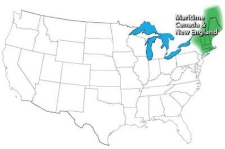Top Crops: Canadian Maritimes and New England Region Image